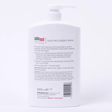 Sebamed Face & Body Wash 1L-1