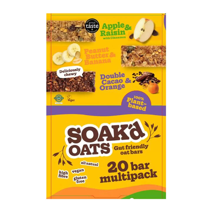Soak'd Oats Mixed Pack 20 x 42g-1