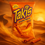 Takis Nacho Cheese Chips 130g X 10-4