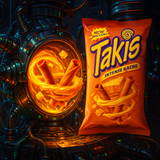 Takis Nacho Cheese Chips 130g X 10-5