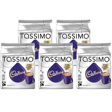Tassimo Cadbury Hot Chocolate Pods 50 Servings