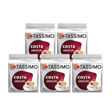 Tassimo Costa Americano Coffee Pods 80 Servings