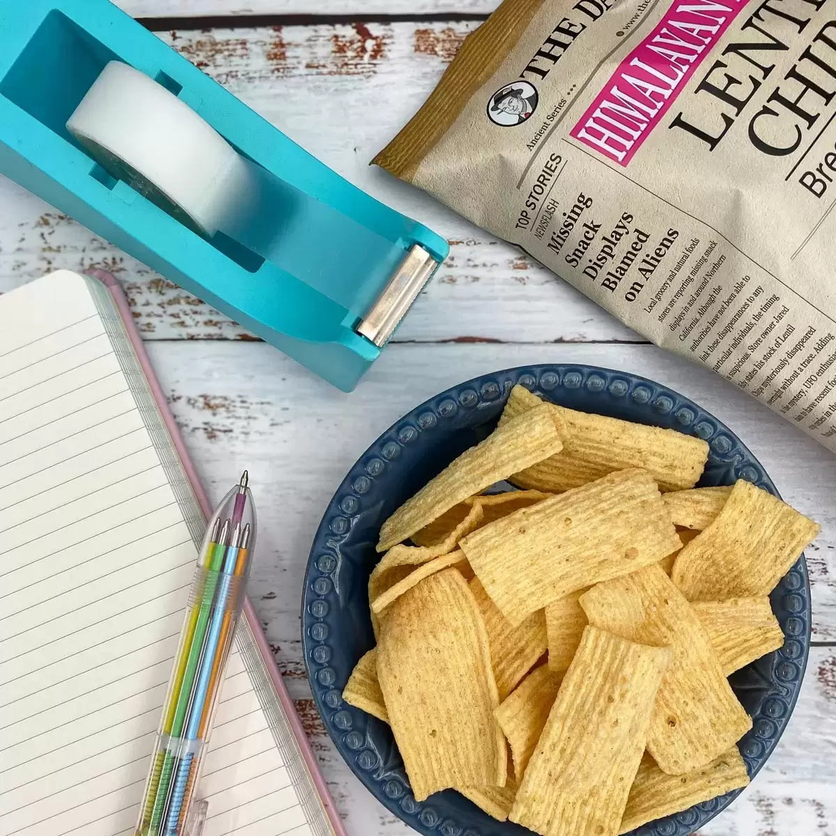 The Daily Crave Himalayan Pink Salt Lentil Chips 510g 1