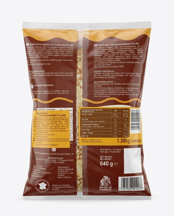 Tigreat French Chocolate Crêpes with Chocolate Flavoured Filling 20 Pack X 2-1