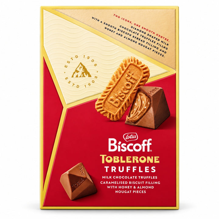 Toblerone x Lotus Biscoff Truffles Milk Chocolate 495g-1