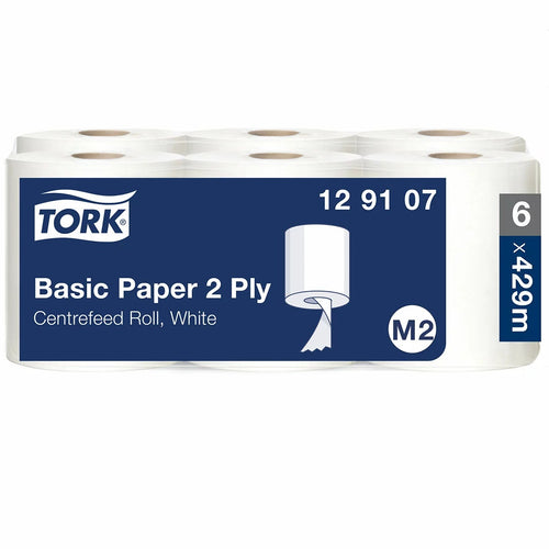 Tork Basic Centre Feed in White 6 x 150m