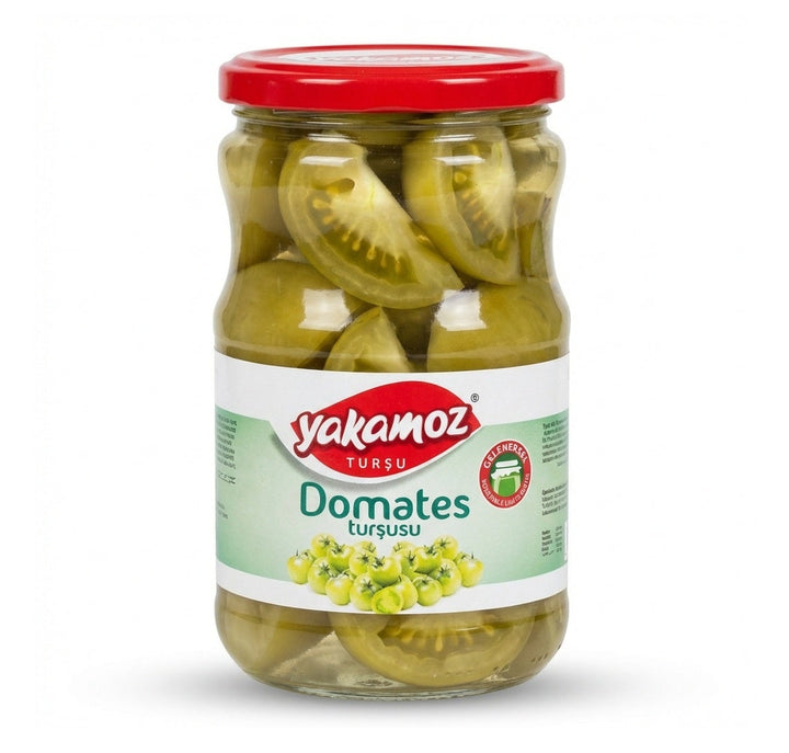 Turkish Pickled Green Tomatoes in Vinegar Yakamoz 680g