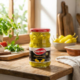 Turkish Pickled Pepperoncini Peppers in Vinegar Yakamoz 630g-111