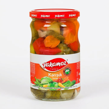 Turkish Mixed Vegetable Pickles in Vinegar Yakamoz 680g