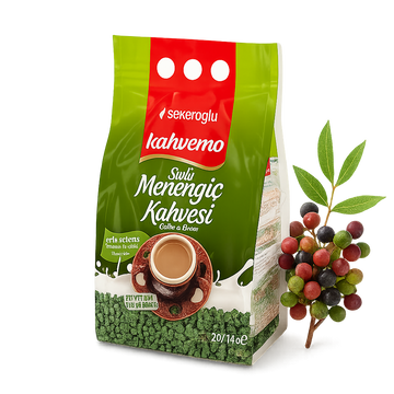 Turkish Instant Pistachio Coffee Sachets Sekeroglu 14g X 20-1