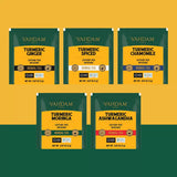Vahdam Turmeric Tea Variety 70 Pack 1