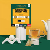 Vahdam Turmeric Tea Variety 70 Pack 3