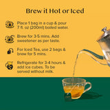 Vahdam Turmeric Tea Variety 70 4Pack