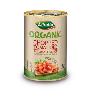 Valfrutta Organic Chopped Tomatoes 400g