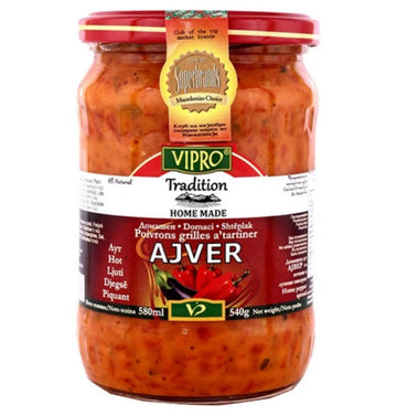 Vipro Homemade Hot Ajvar 580ml
