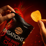 Walkers Sensations Thai Sweet Chilli Sharing Crisps 150g 3