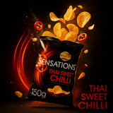 Walkers Sensations Thai Sweet Chilli Sharing Crisps 150g 4