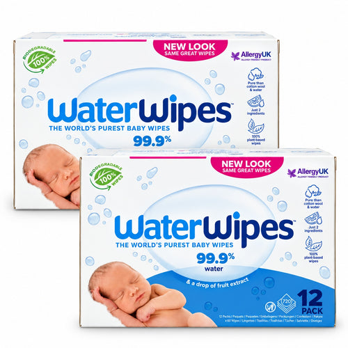 Waterwipes Biodegradable baby Wipes 24 x 60 Wipes