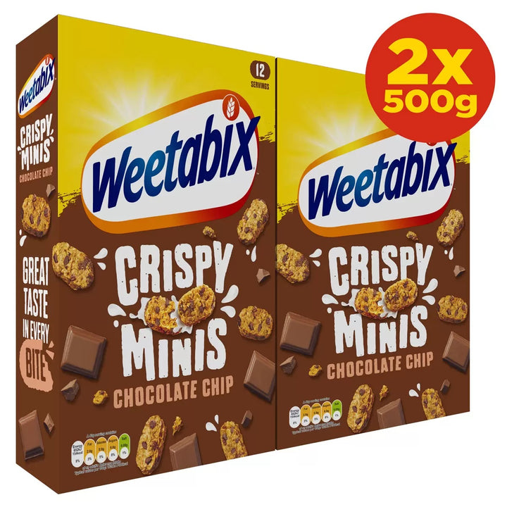 Weetabix Minis Chocolate 2 X 500g