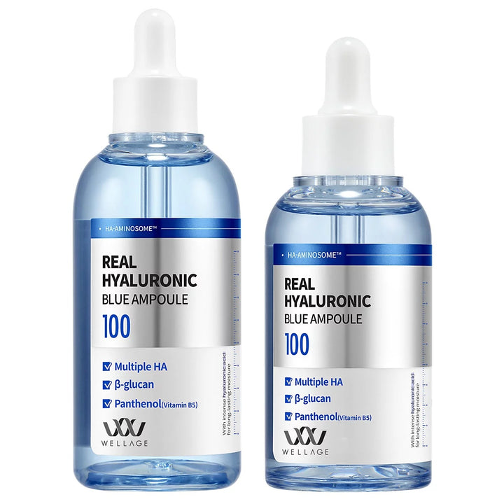 Wellage Real Hyaluronic Blue Ampoule 100ml+60ml