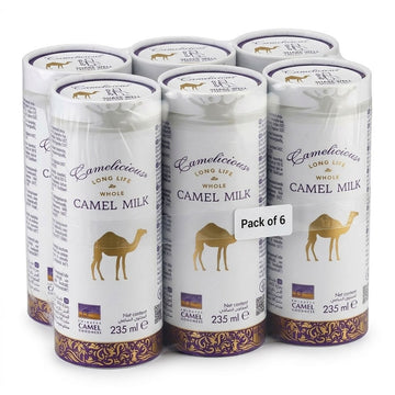 Whole Camel Milk Long Life Camelicious 235ml X 6