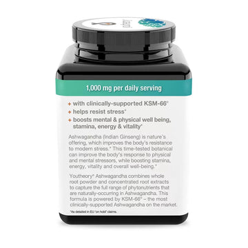Youtheory Ashwagandha 150 Count 1
