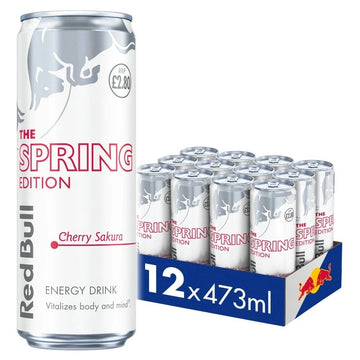 Red Bull Spring Edition Cherry Sakura 473ml X 12
