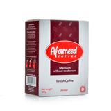 Al Ameed Coffee Medium Turkish Coffee without Cardamom 200g X 24