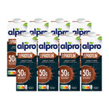Alpro Plant Protein Chocolate Flavour 8 x 1L