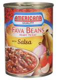 Americana Quality Fava Beans with Salsa 400g X 12