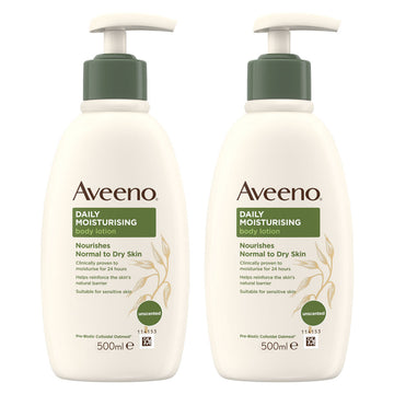 Aveeno Daily Moisturising Lotion 2 X 500ml 
