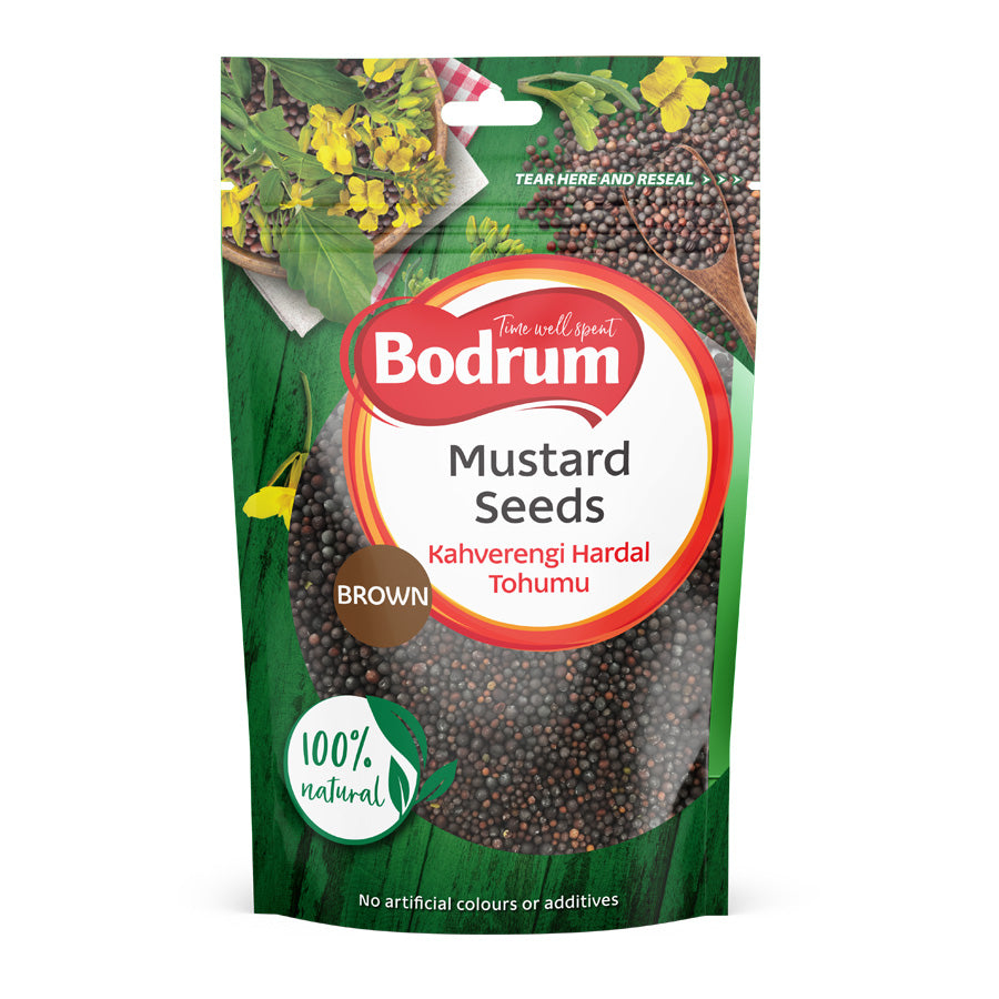 Brown Mustard Seeds Bodrum 100g