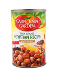 California Garden Fava Egyptian Recipe 400g X 12