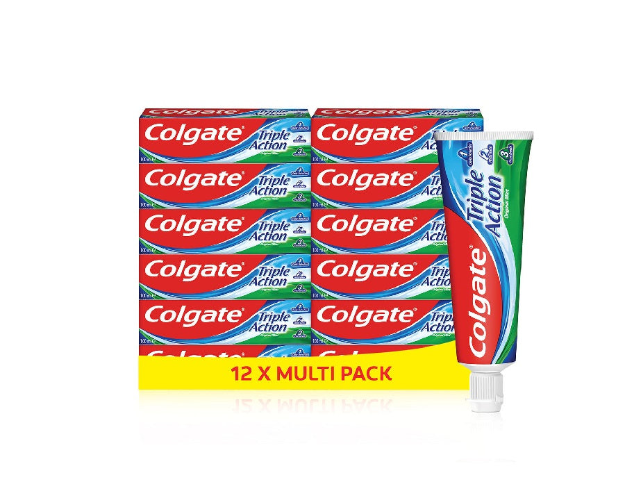 Colgate Triple Action Toothpaste 12 x 100ml