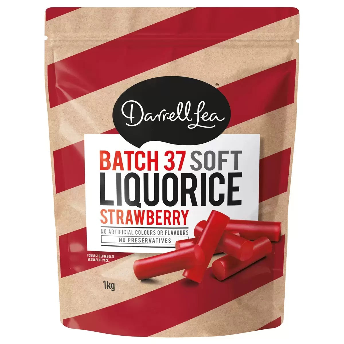 Darrell Lea Liquorice Strawberry 1kg