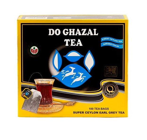 Do Ghazal Ceylon Earl Grey 100 Tea Bags