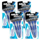 Gillette Mach3 Disposable Razors 20 Pack