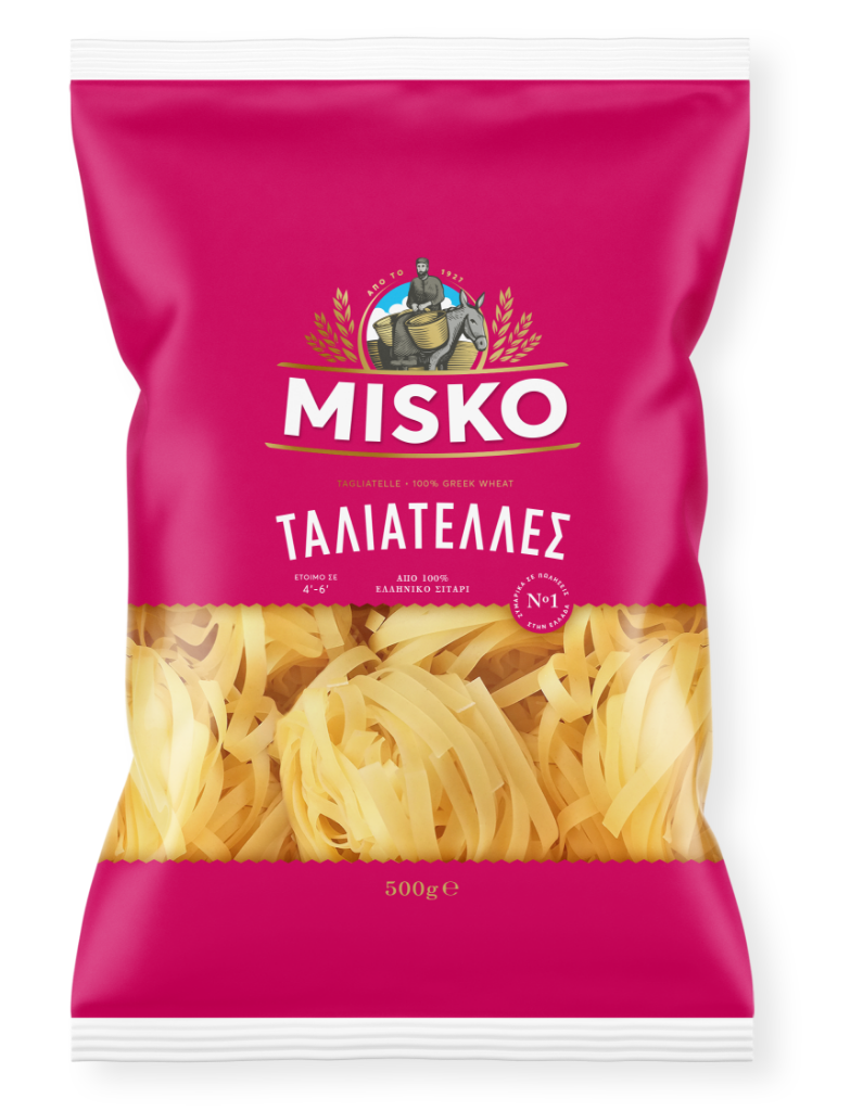 Greek Tagliatelle Pasta Misko 500g