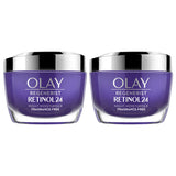 Olay Regenerist Retinol 24 Night Moisturiser Cream 2 x 50ml