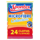 Spontex Microfibre Cloths Pack of 24