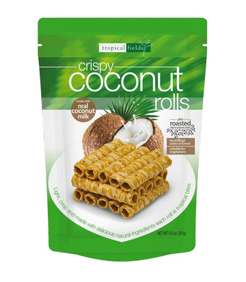 Tropical Fields Crispy Coconut Rolls 265g