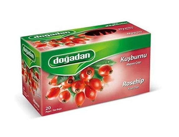 Turkish Rosehip Tea Dogadan 20 Tea Bags