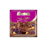 Ulker Milk Chocolate with Hazelnuts and Grapes 65g