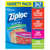 Ziploc Freezer Variety Bags 347 Pack